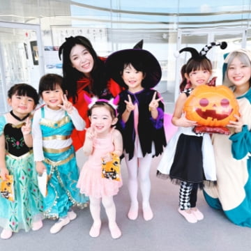 ハロウィンの仮装パーティ